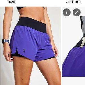 On running shorts